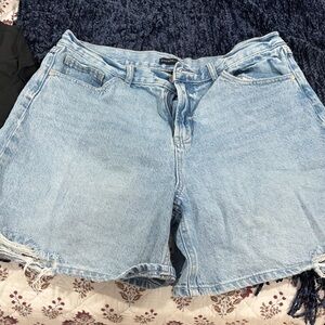 Sincerely Jules Light Blue Jean Shorts